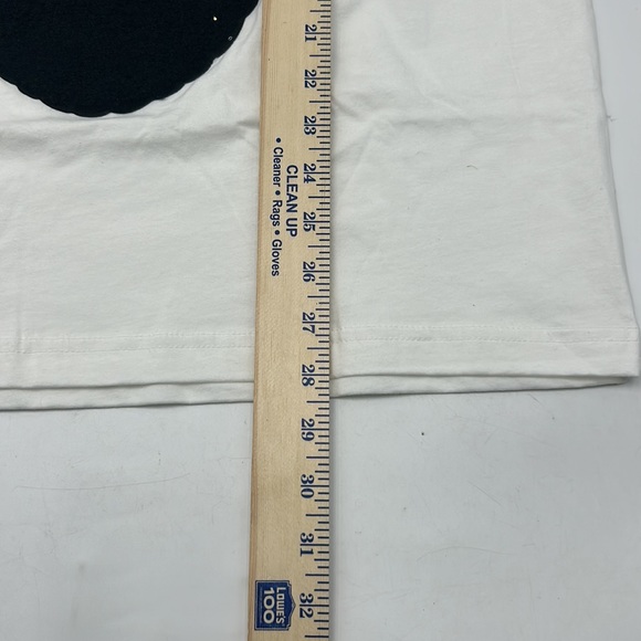 NWT RAW OWN THE NOW LEGEND NIPSEY HUSSLE MENS S WHITE GRAPHIC PATCH  T-SHIRT - Picture 5 of 11